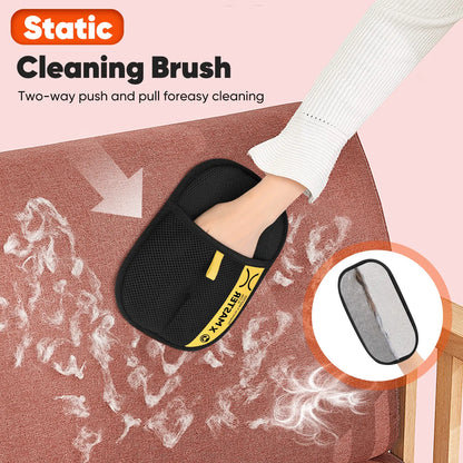 Premium Electrostatic Pet Hair Removal Gloves - Reusable Mitt for Cats and Dogs, Ideal for Upholstery, Carpets, and Car Seats